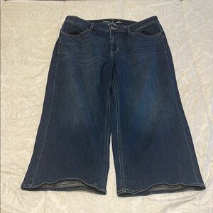 Old Navy Dark Blue wide leg Jeans